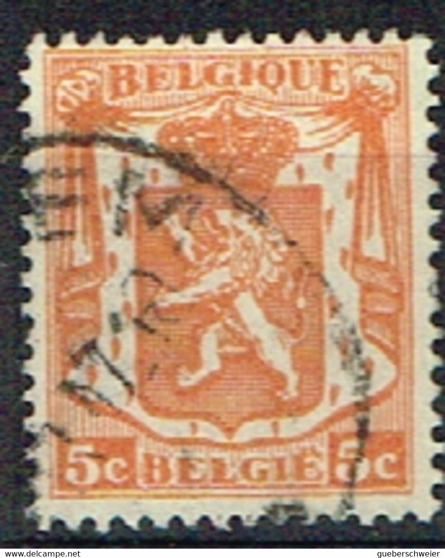 B 42 - BELGIQUE N° 419 Obl. Armoiries Petit Sceau - 1935-1949 Small Seal Of The State