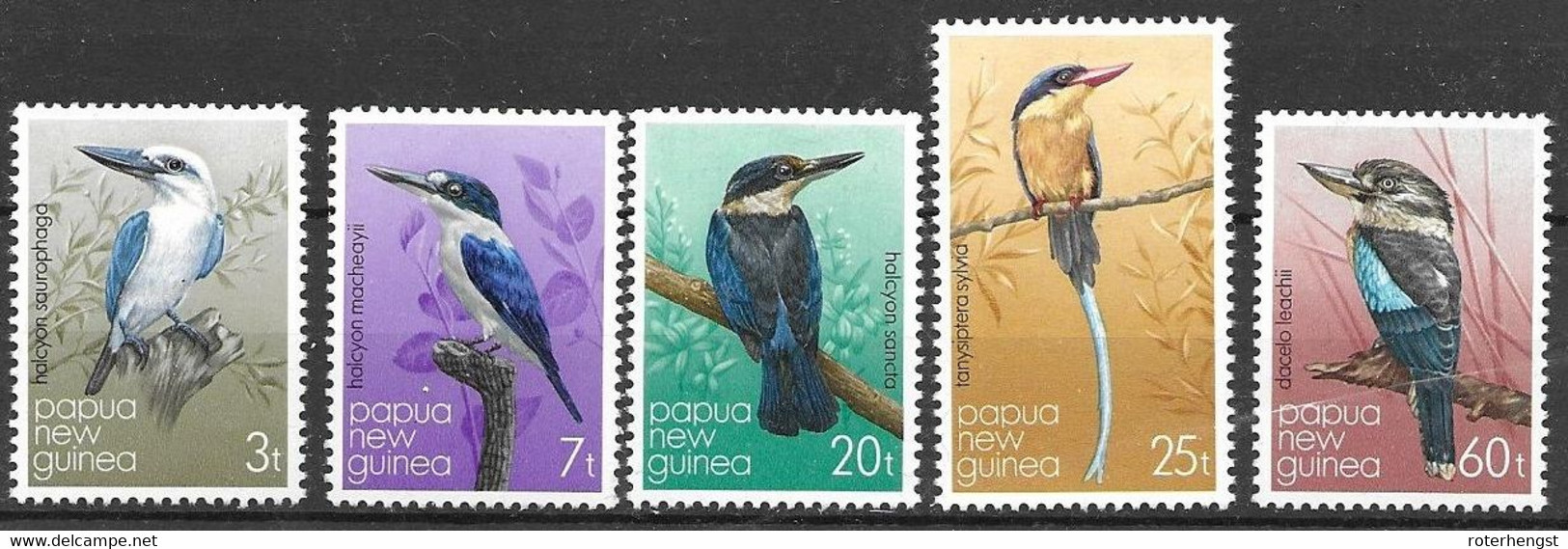 Papua Mnh** Complete Set Of Birds 3.8 Euros 1981 - Autres & Non Classés