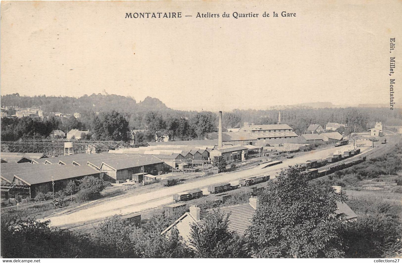 60-MONTATAIRE- ATELIERS DU QUARTIER DE LA GARE - Montataire