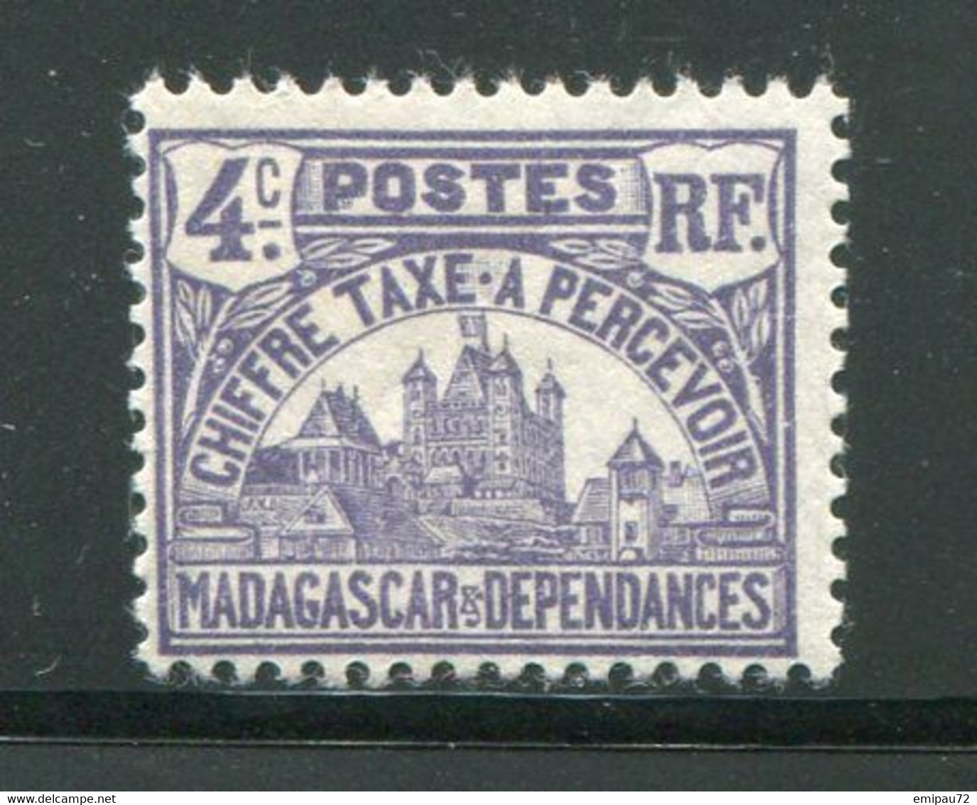 MADAGASCAR- Taxe Y&T N°9- Neuf Avec Charnière * - Timbres-taxe