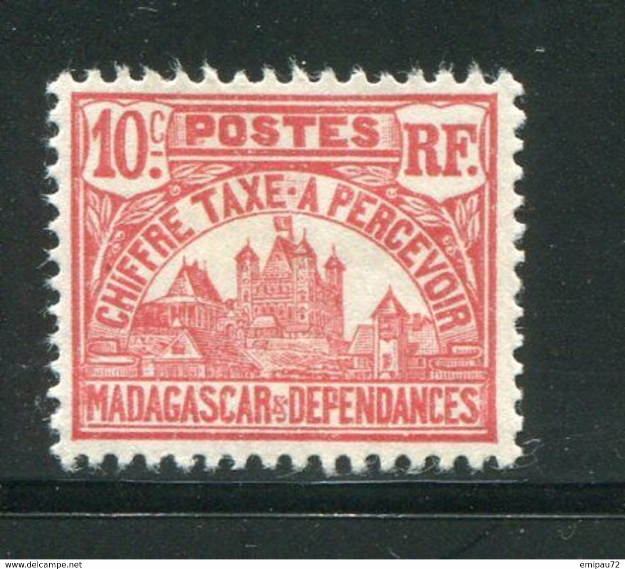 MADAGASCAR- Taxe Y&T N°11- Neuf Avec Charnière * - Timbres-taxe