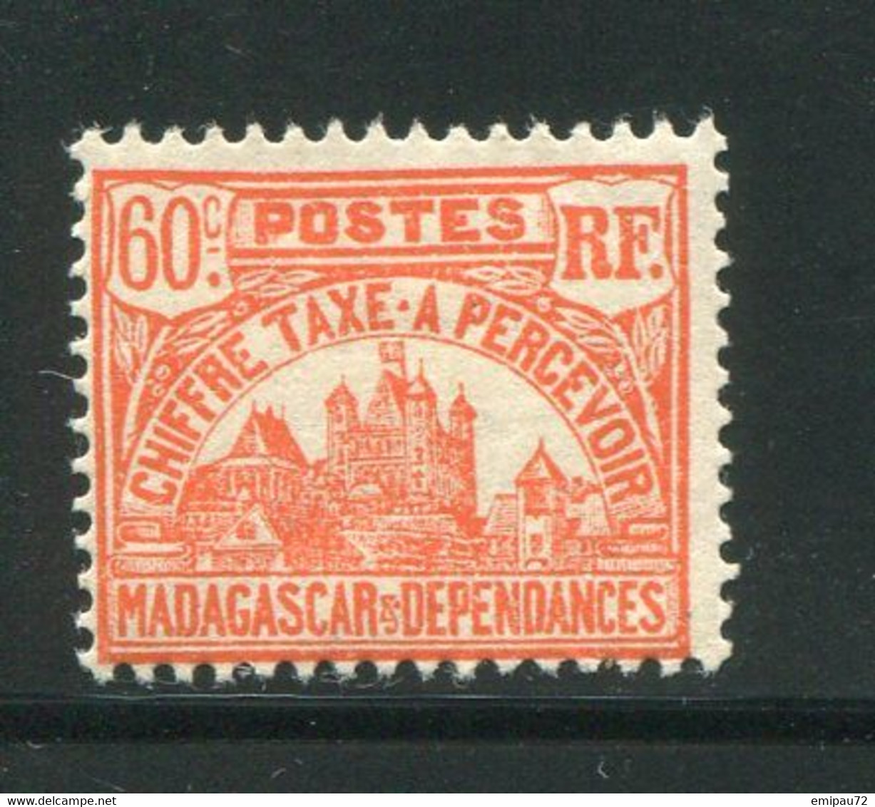 MADAGASCAR- Taxe Y&T N°15- Neuf Avec Charnière * - Timbres-taxe