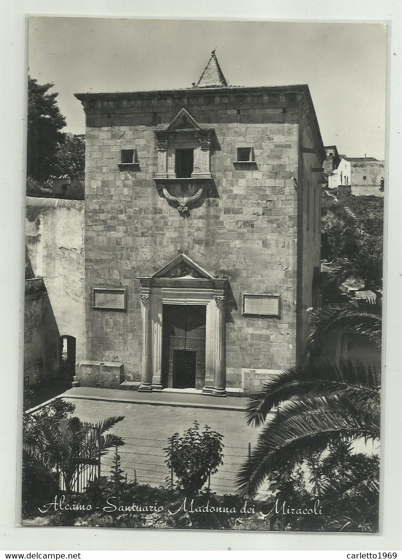 ALCAMO - SANTUARIO MADONNA DEI MIRACOLI   VIAGGIATA   FG - Trapani