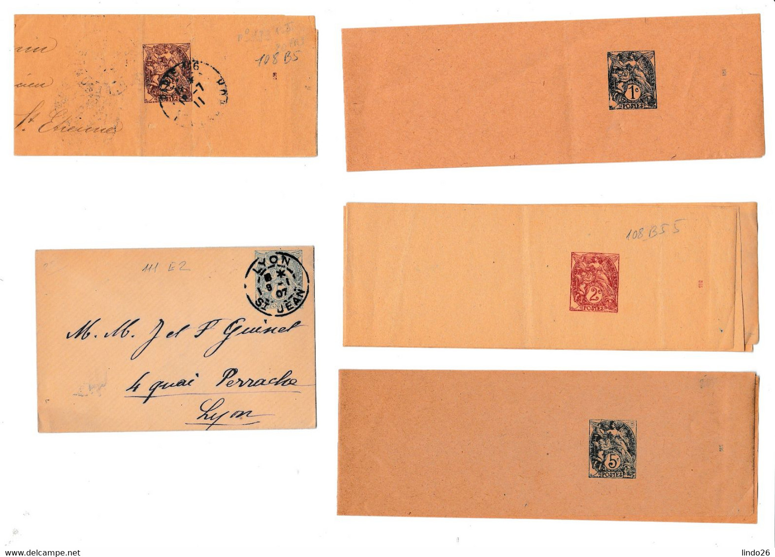 LOT Entiers Postaux France - Lots Et Collections : Entiers Et PAP