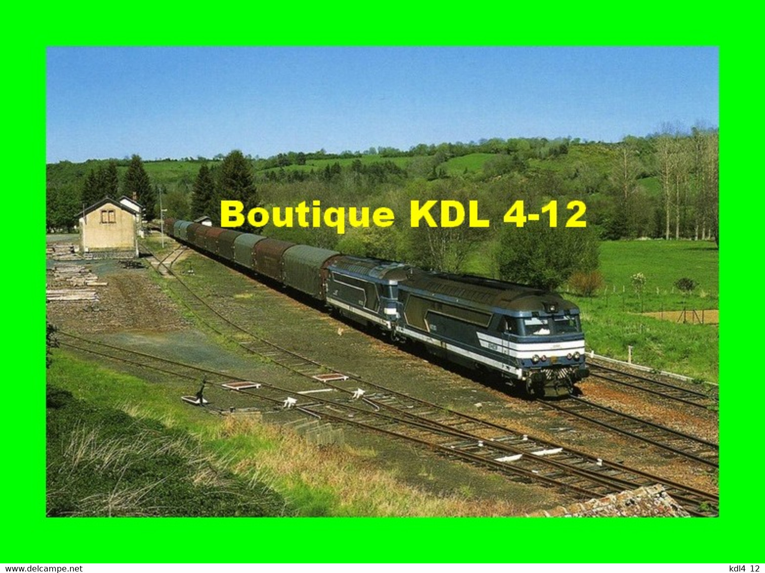 RU 0664 - Train - Loco BB 67260 En Gare - LA MIOUZE ROCHEFORT - Puy De Dôme - SNCF - Treinen