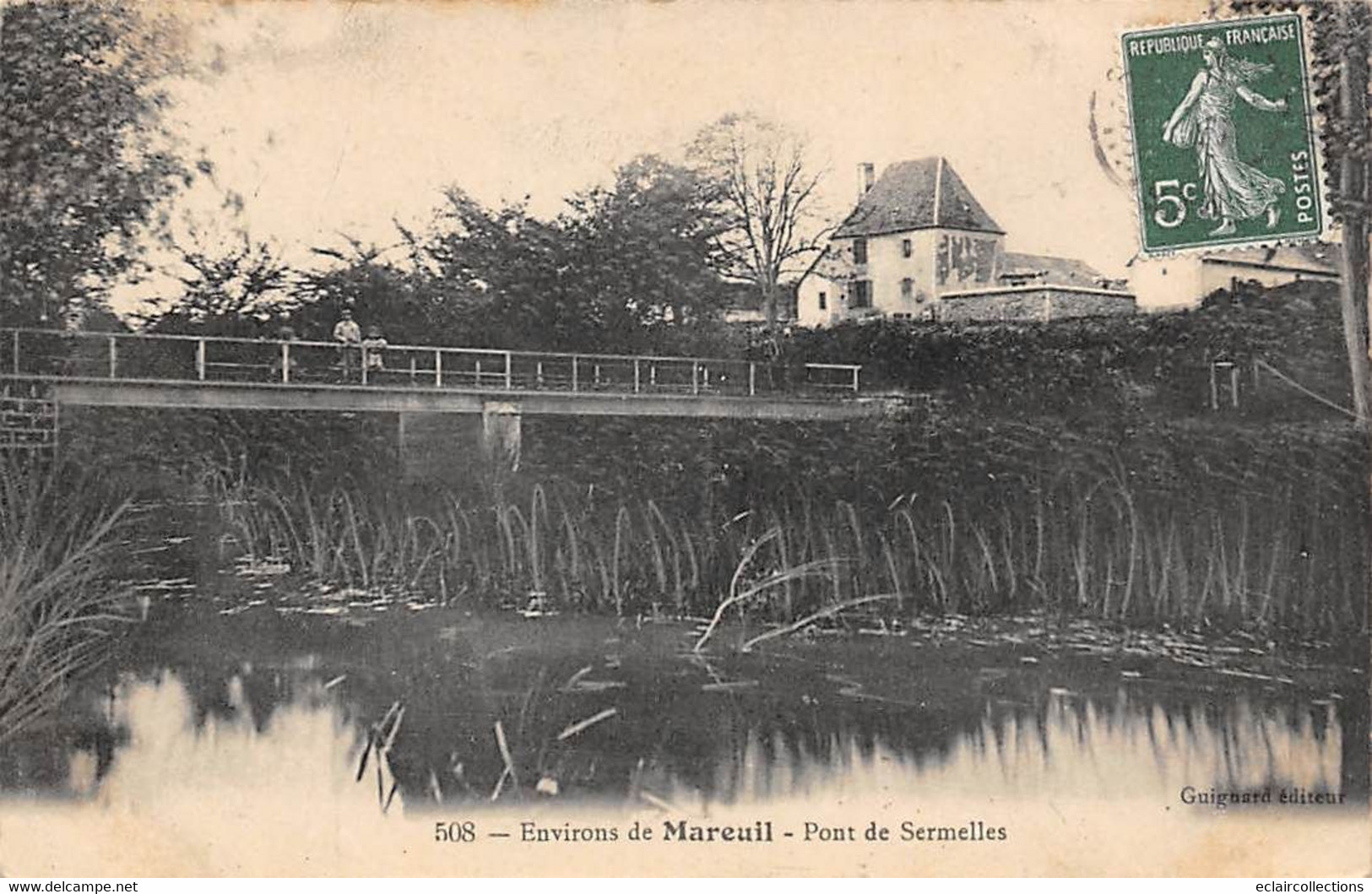 Mareuil        16         Pont De Sermelles         (voir Scan) - Autres & Non Classés