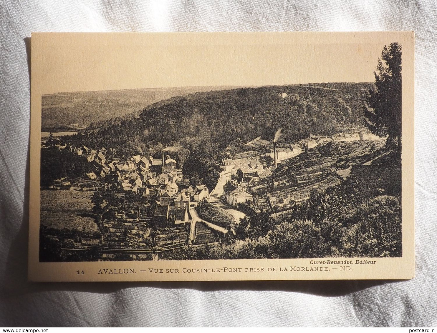 France  AVALLON - VUE DE COUSIN LE PONT  A 211 - Avallon