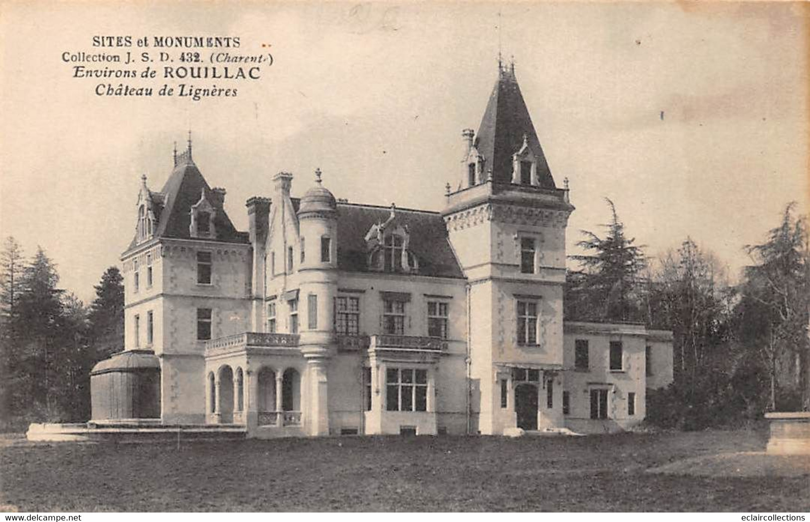 Rouillac       16        Château De Lignères          (voir Scan) - Rouillac