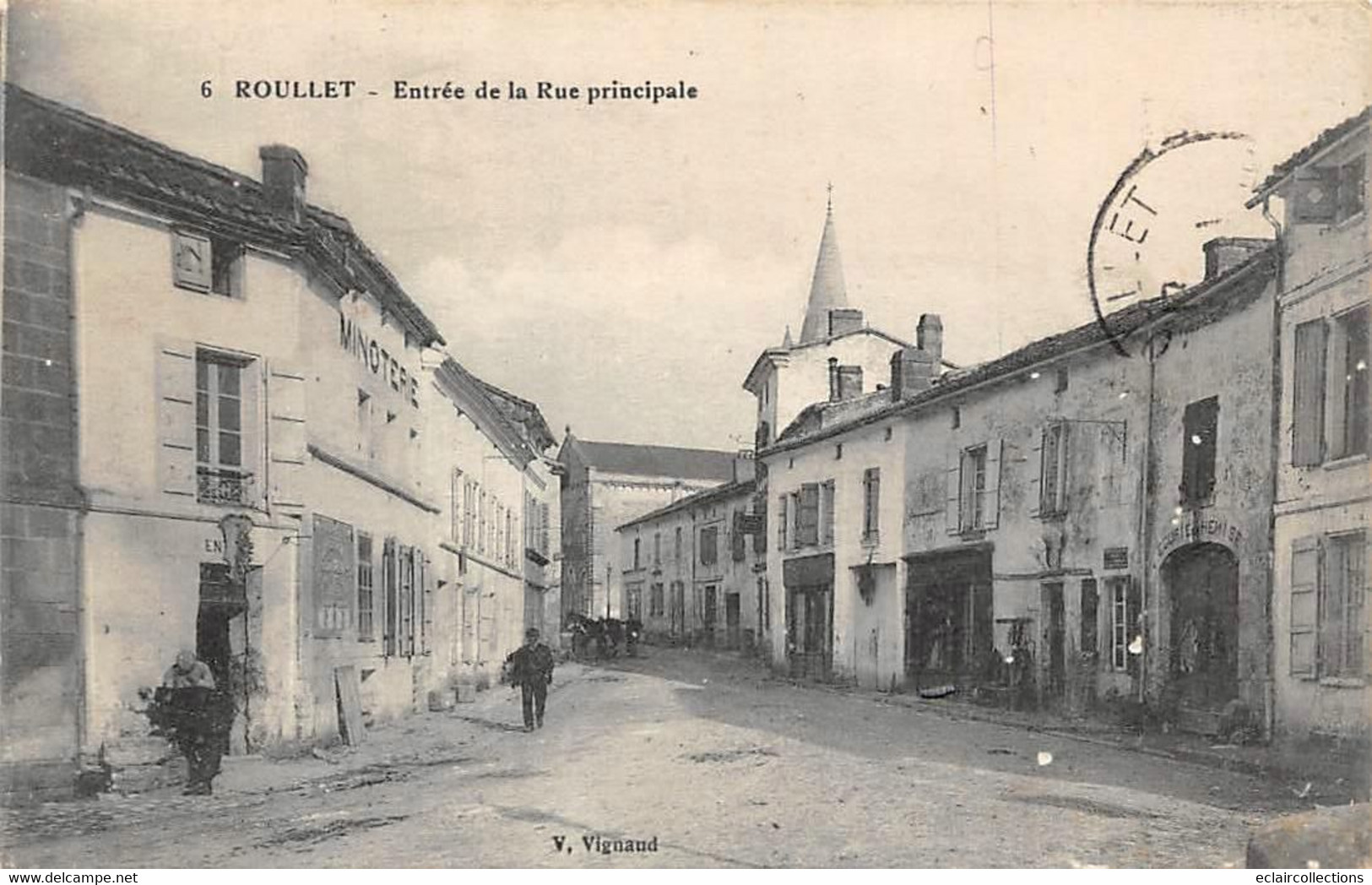 Roullet        16        Entrée De La Rue Principale           (voir Scan) - Andere & Zonder Classificatie