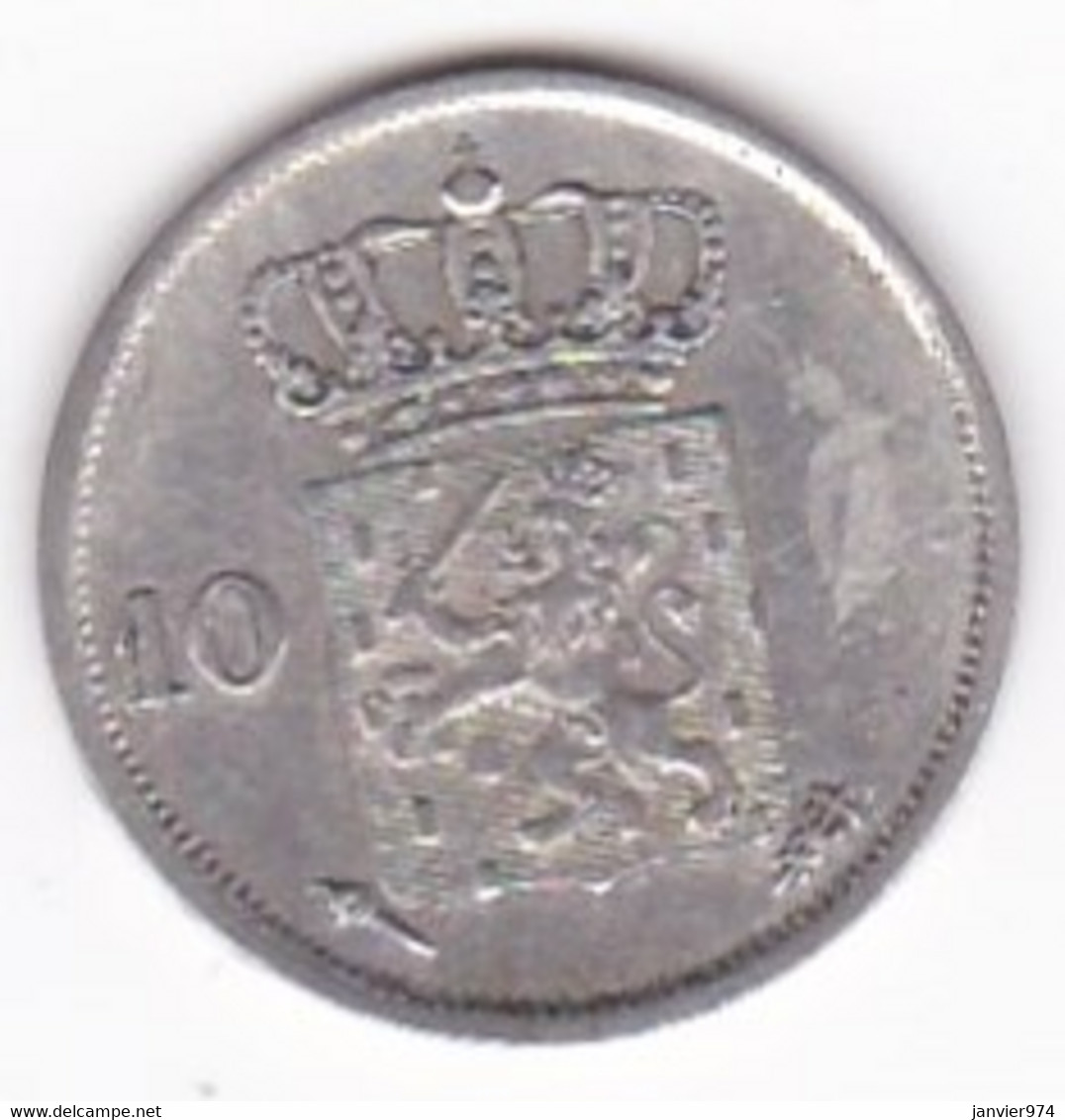 Pays Bas 10 Cents 1826, WILLEM I, En Argent, KM# 53 - 1815-1840: Willem I.