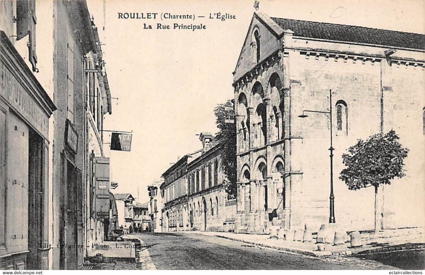 Roullet        16       Rue Principale Et église         (voir Scan) - Other & Unclassified