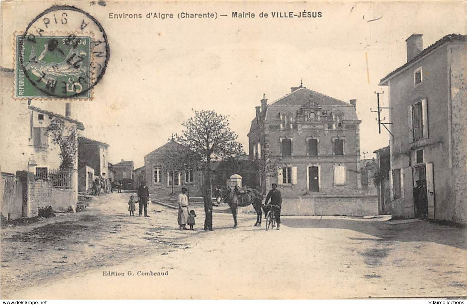 VilleJésus          16       Place Et Mairie      (voir Scan) - Autres & Non Classés