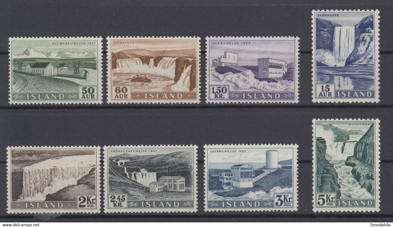 Iceland 1956 - Michel 303-310 MNH ** - Neufs