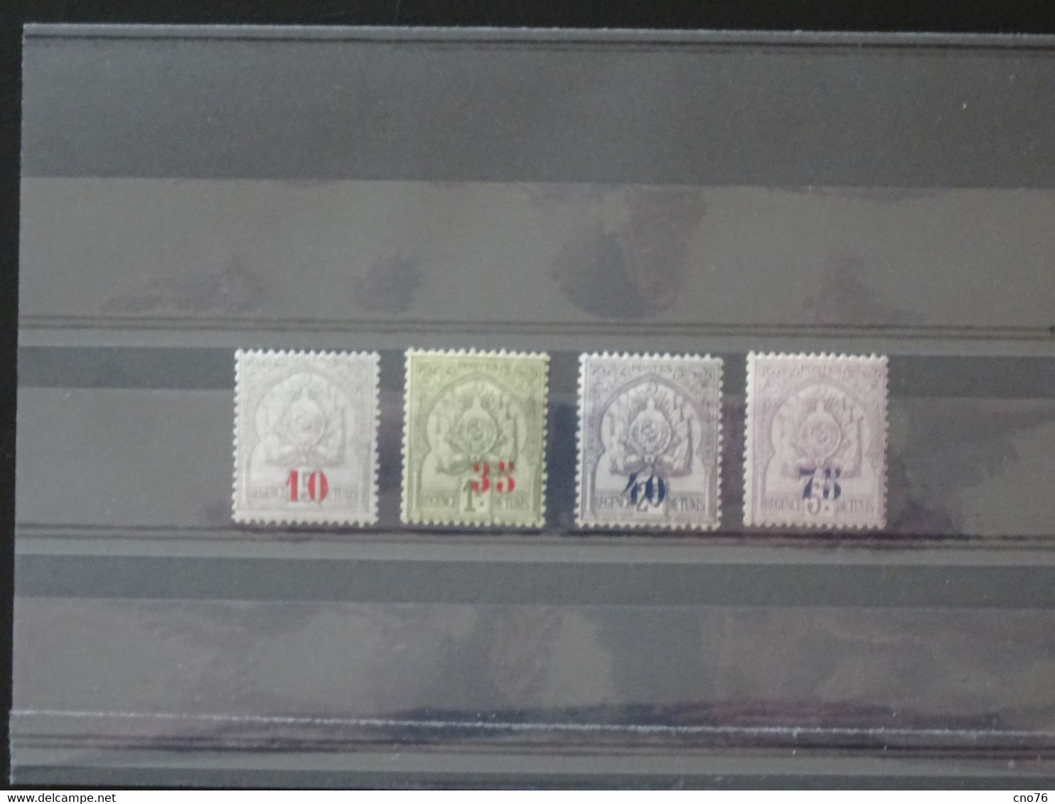 Tunisie Timbres N° 42 à 45* Timbres Neufs* Avec Charnière 4 Valeurs - Unused Stamps