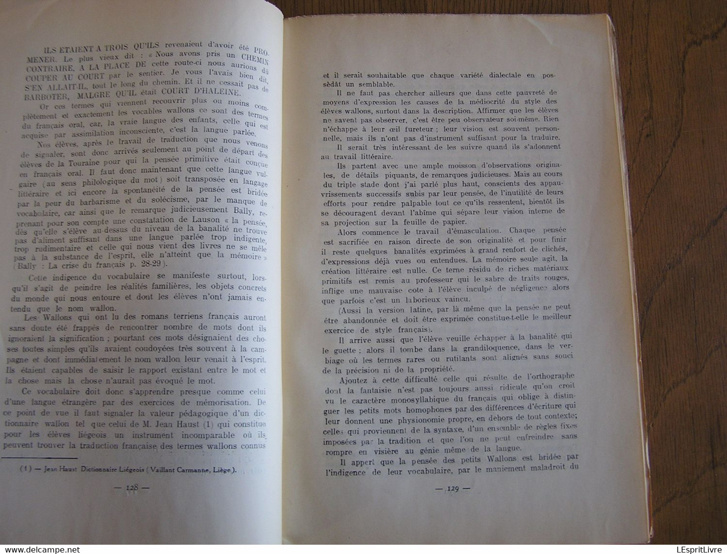 LE GUETTEUR WALLON Mars Avril 1932 8 ème Année 104-105 Régionalisme Le Flamand Dans L'Enseignement  Grès Andenne - Belgien