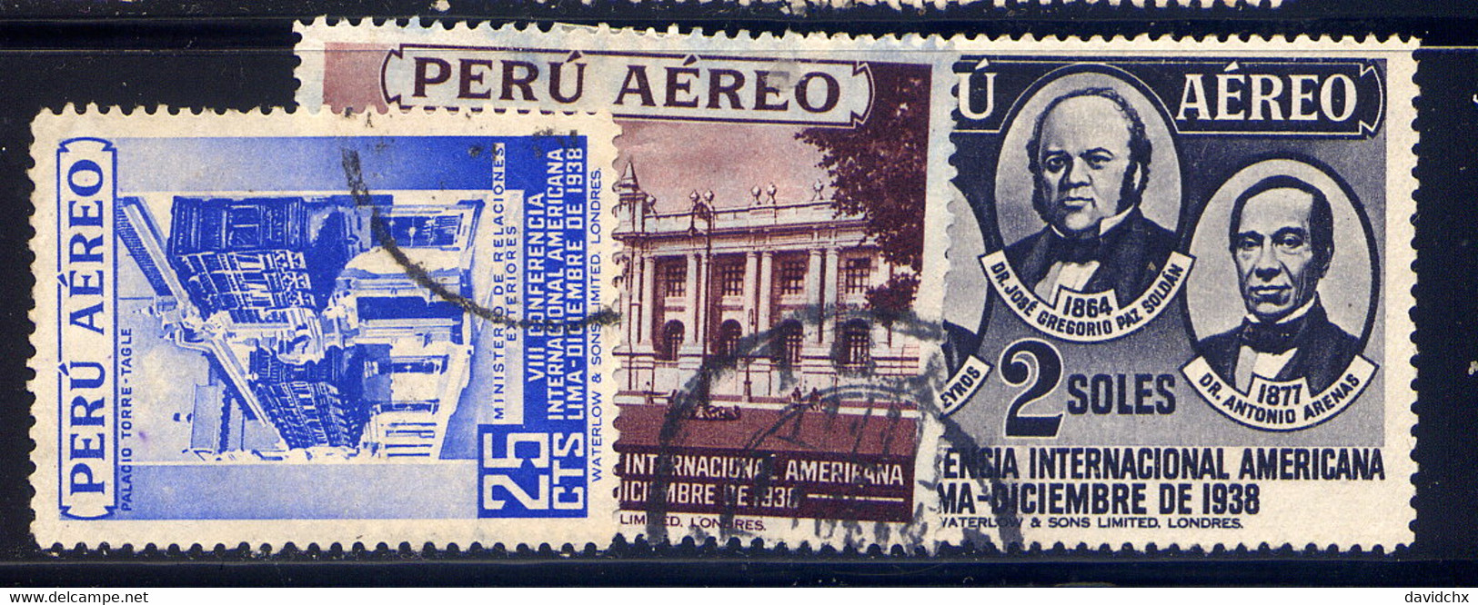 PERU, SET, NO.'S C62-C64 - Perù