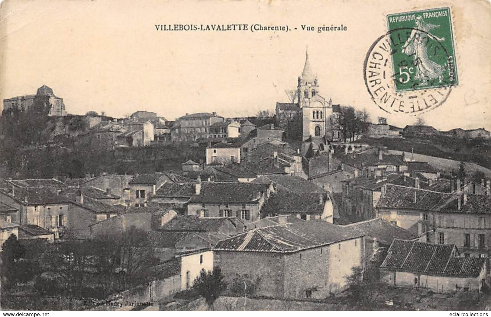 Villebois-Lavalette          16         Vue Générale           (voir Scan) - Andere & Zonder Classificatie