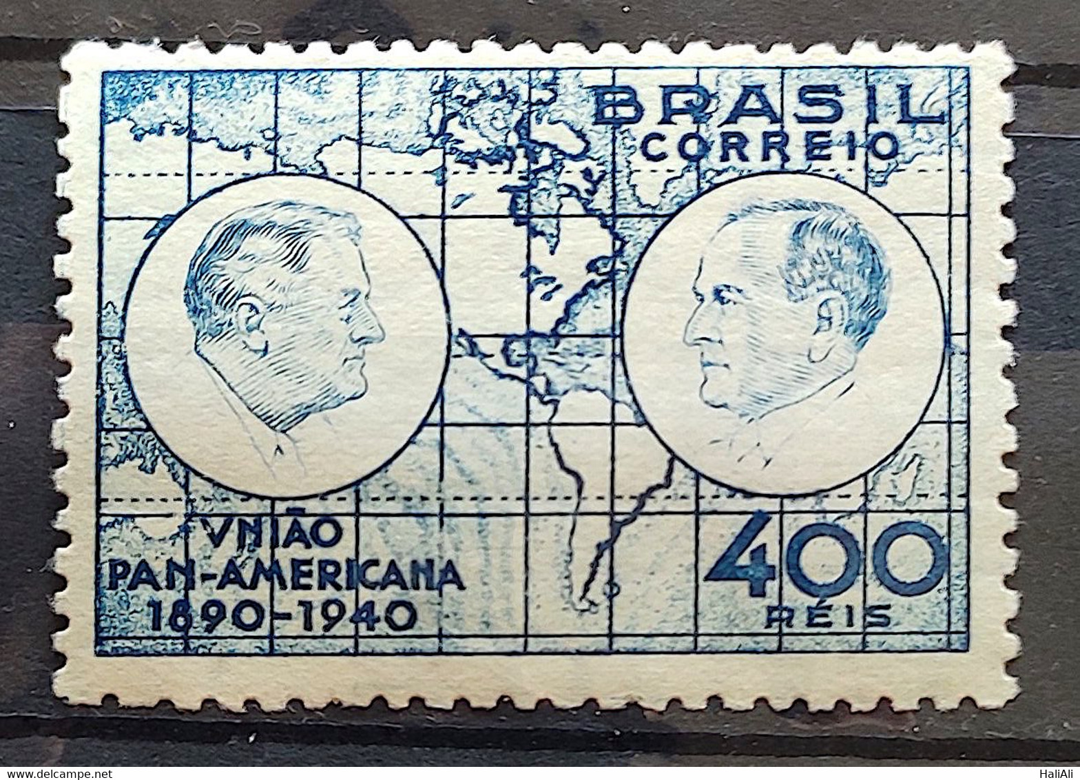 C 150 Brazil Stamp Panamerican Union Map 1940 - Autres & Non Classés