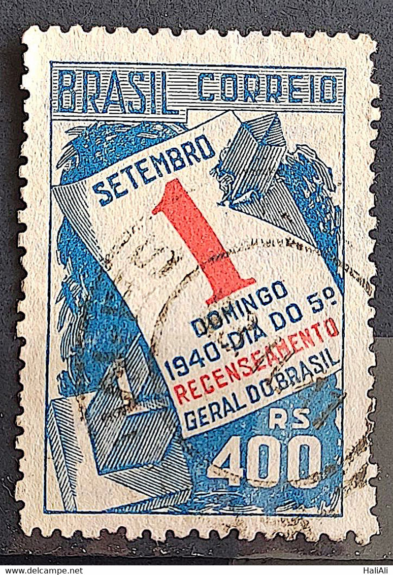 C 158 Brazil Stamp  General Census Of Brazil Geography 1940 Circulated 4 - Other & Unclassified