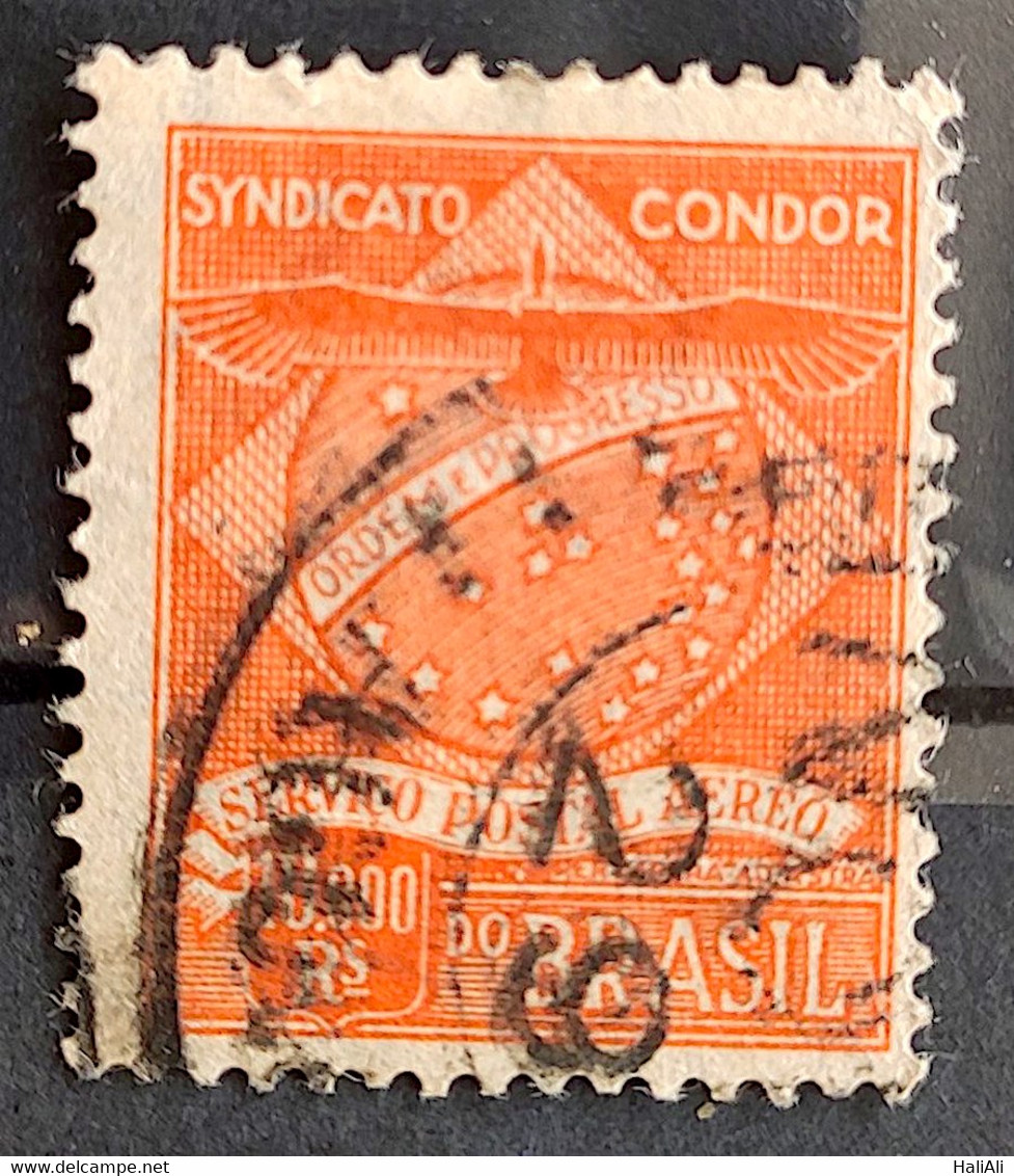 K7 Brazil Stamp Syndicato Condor Air Postal Service 1927 Circulated - Autres & Non Classés