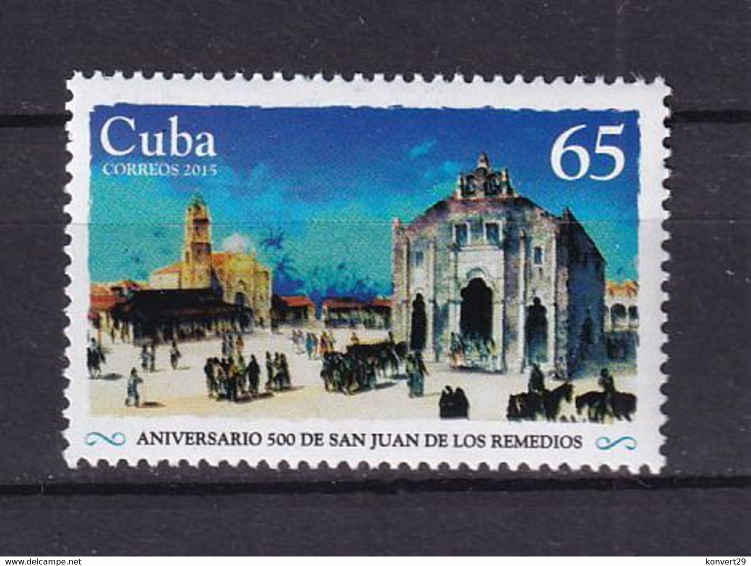 Cuba 2015 500th Anniversary Of The City Of San Juan De Los Remedios MNH - Ungebraucht