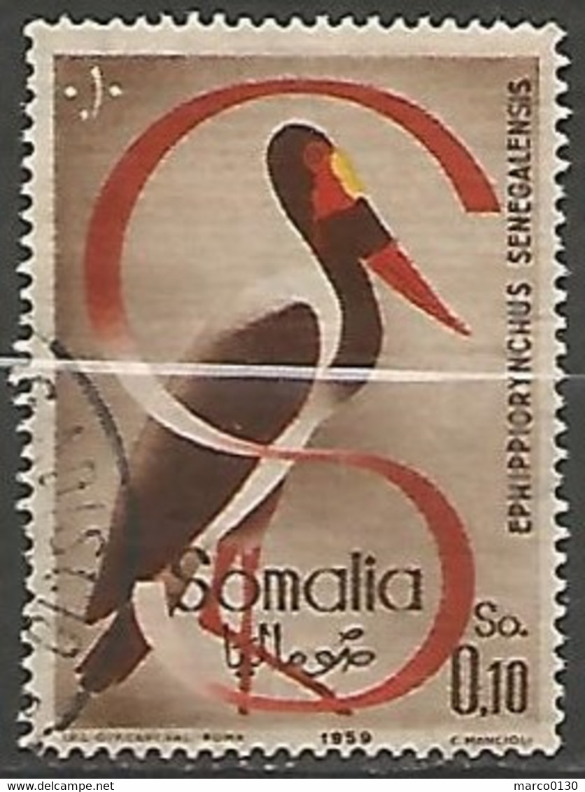 SOMALIE ITALIENNE N° 269 OBLITERE - Somalie