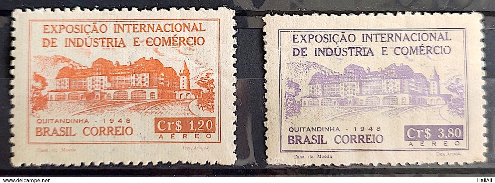 A 65 Brazil Stamp Air International Exhibition Of Industry And Trade Economy 1948 - Sonstige & Ohne Zuordnung