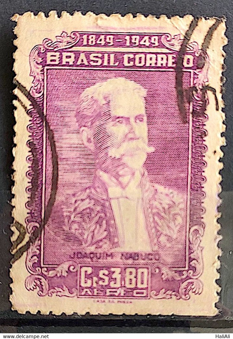 A 74 Brazil Stamp Air Centenary Joaquim Nabuco Abolitionist 1949 Circulated 1 - Other & Unclassified