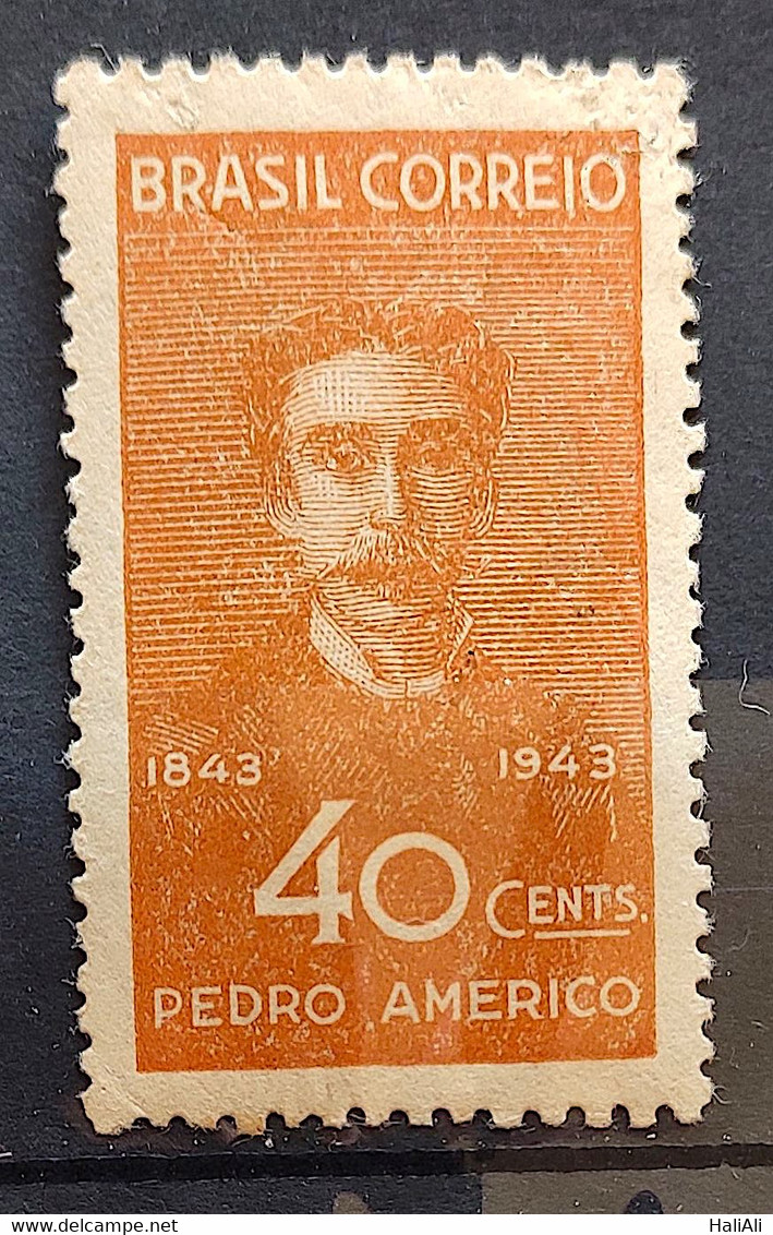 C 188 Brazil Stamp Centenary Painter Pedro Americo Art Painting 1943 2 - Andere & Zonder Classificatie