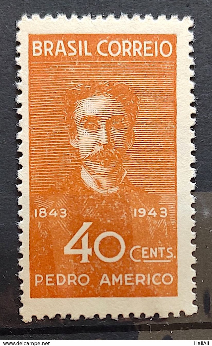 C 188 Brazil Stamp Centenary Painter Pedro Americo Art Painting 1943 4 - Other & Unclassified