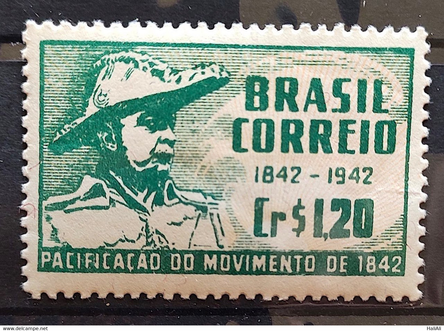 C 190 Brazil Stamp Movement Peace Duque De Caxias Hat 1944 1 - Other & Unclassified