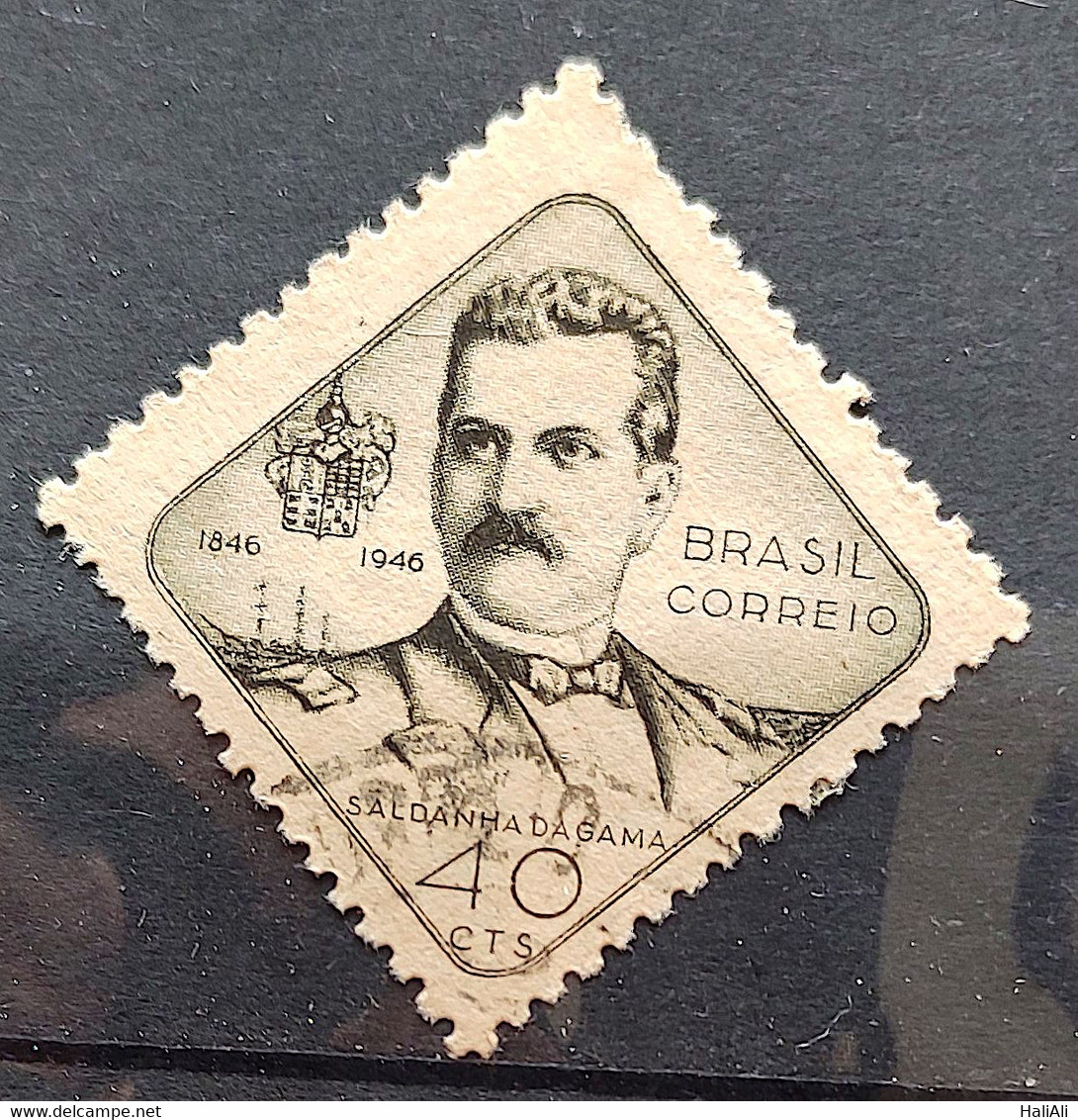 C 212 Brazil Stamp Admiral Saldanha Da Gama Militar 1946 1 Circulated - Sonstige & Ohne Zuordnung