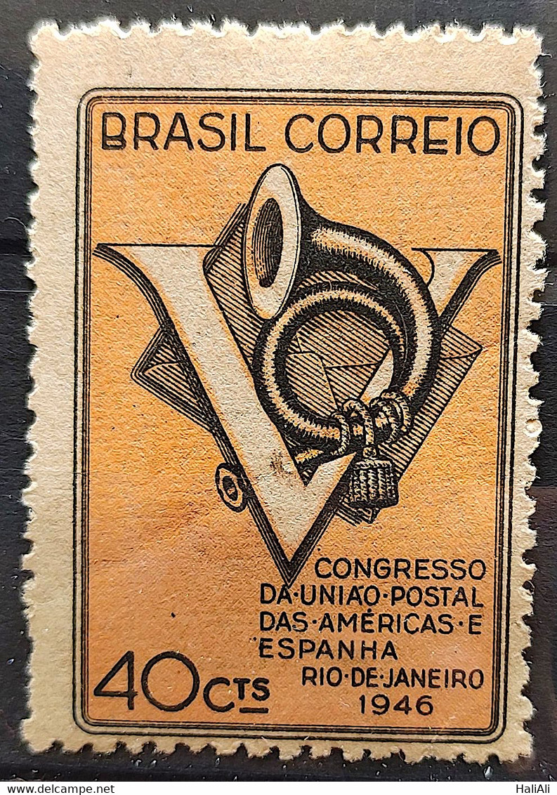 C 215 Brazil Stamp Congress UPAEP Postal Union Of The Americas And Spain 1946 1 - Other & Unclassified