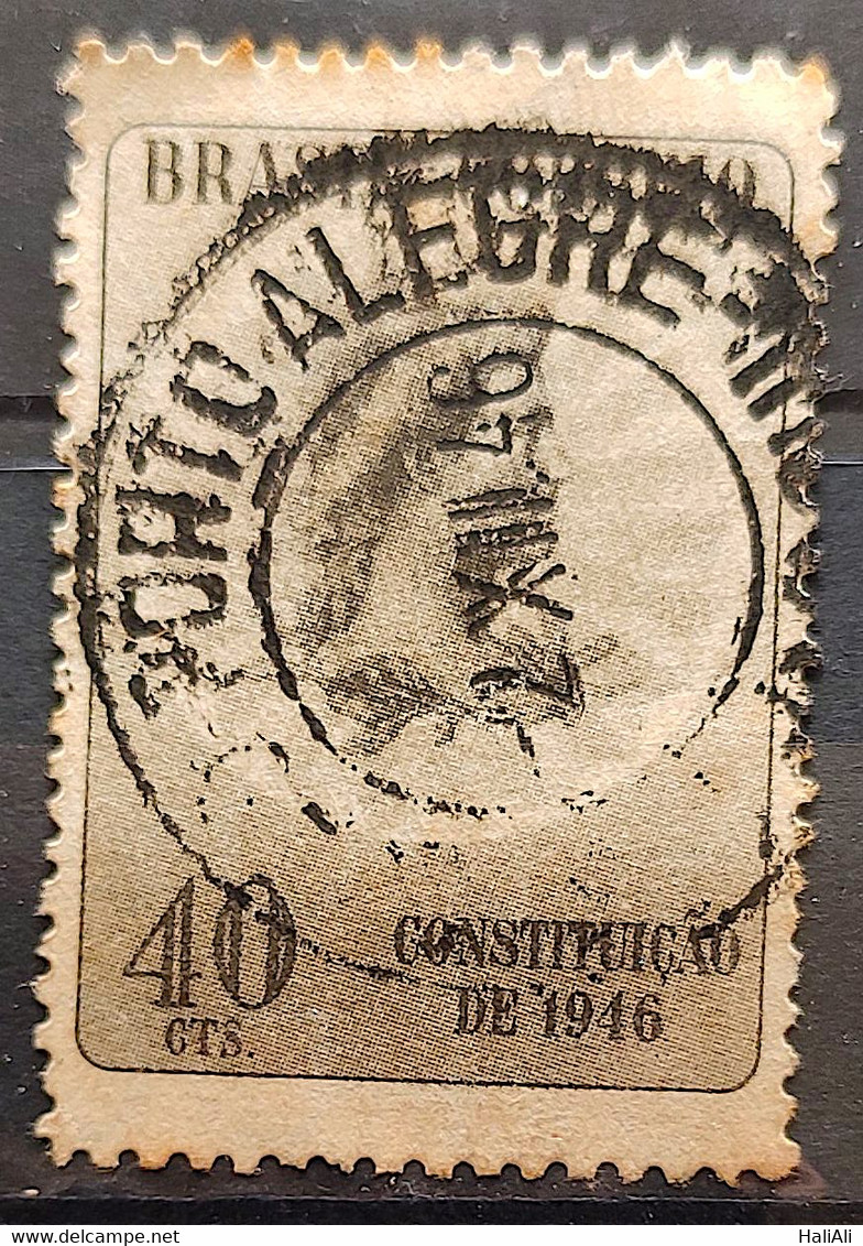 C 223 Brazil Stamp Promulgation Of The Constitution Rights Justice 1946 1 Circulated - Other & Unclassified