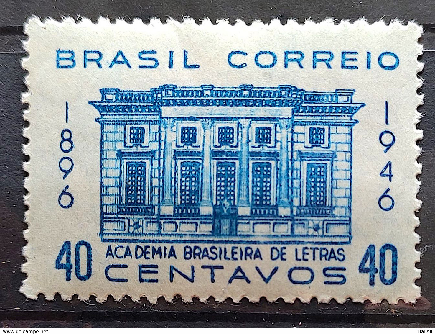 C 226 Brazil Stamp Brazilian Academy Of Letters Literature Architecture 1946 1 - Autres & Non Classés