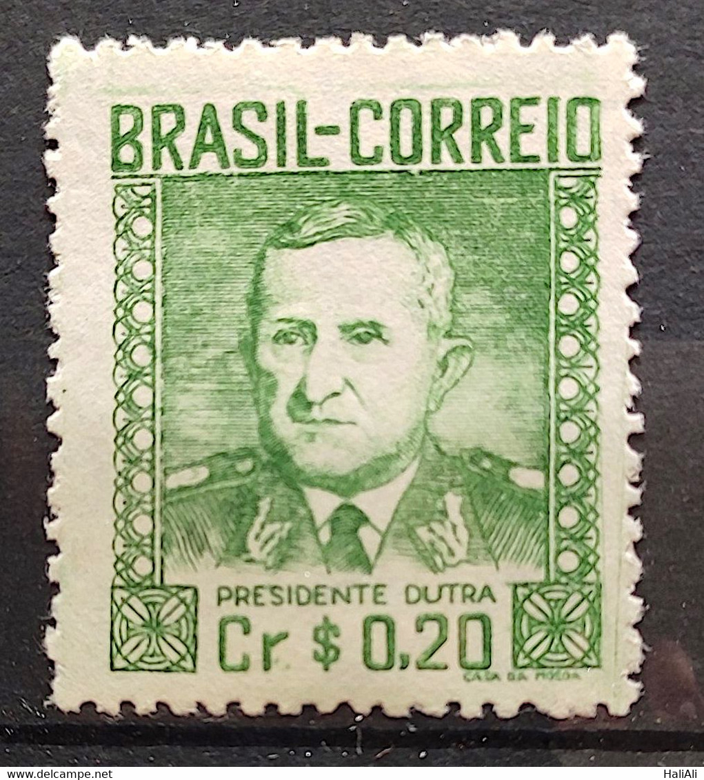 C 231 Brazil Stamp President Militar Eurico Gaspar Dutra 1947 6 - Autres & Non Classés