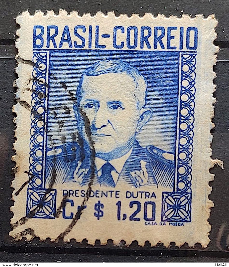 C 233 Brazil Stamp President Militar Eurico Gaspar Dutra 1947 1 Circulated - Other & Unclassified