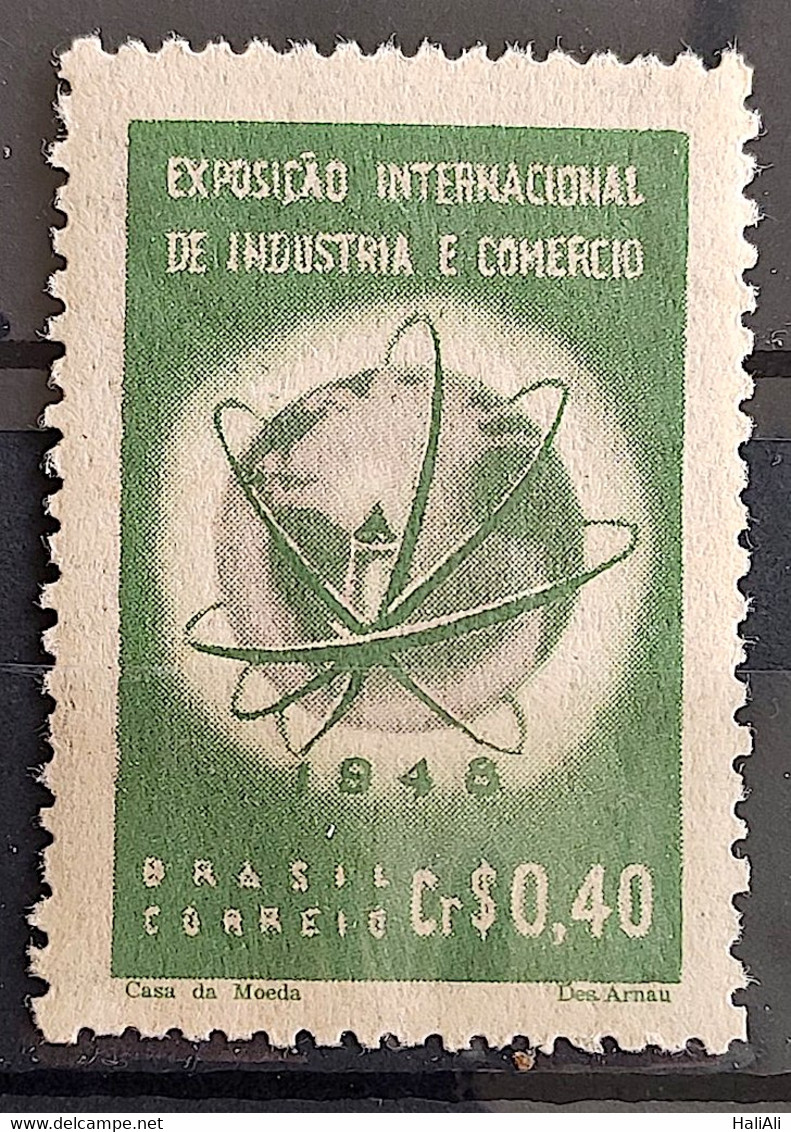 C 237 Brazil Stamp International Exhibition Of Industry And Trade Economy Map 1948 3 - Andere & Zonder Classificatie