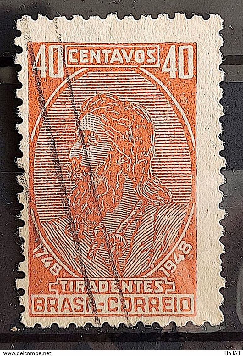 C 240 Brazil Stamp Tiradentes History 1948 4 Circulated - Other & Unclassified