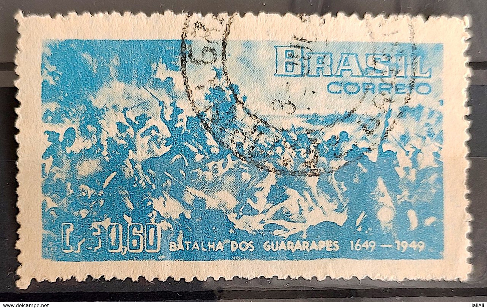 C 243 Brazil Stamp Battle Of Guararapes Militar Pernambuco 1949 1 Circulated - Other & Unclassified