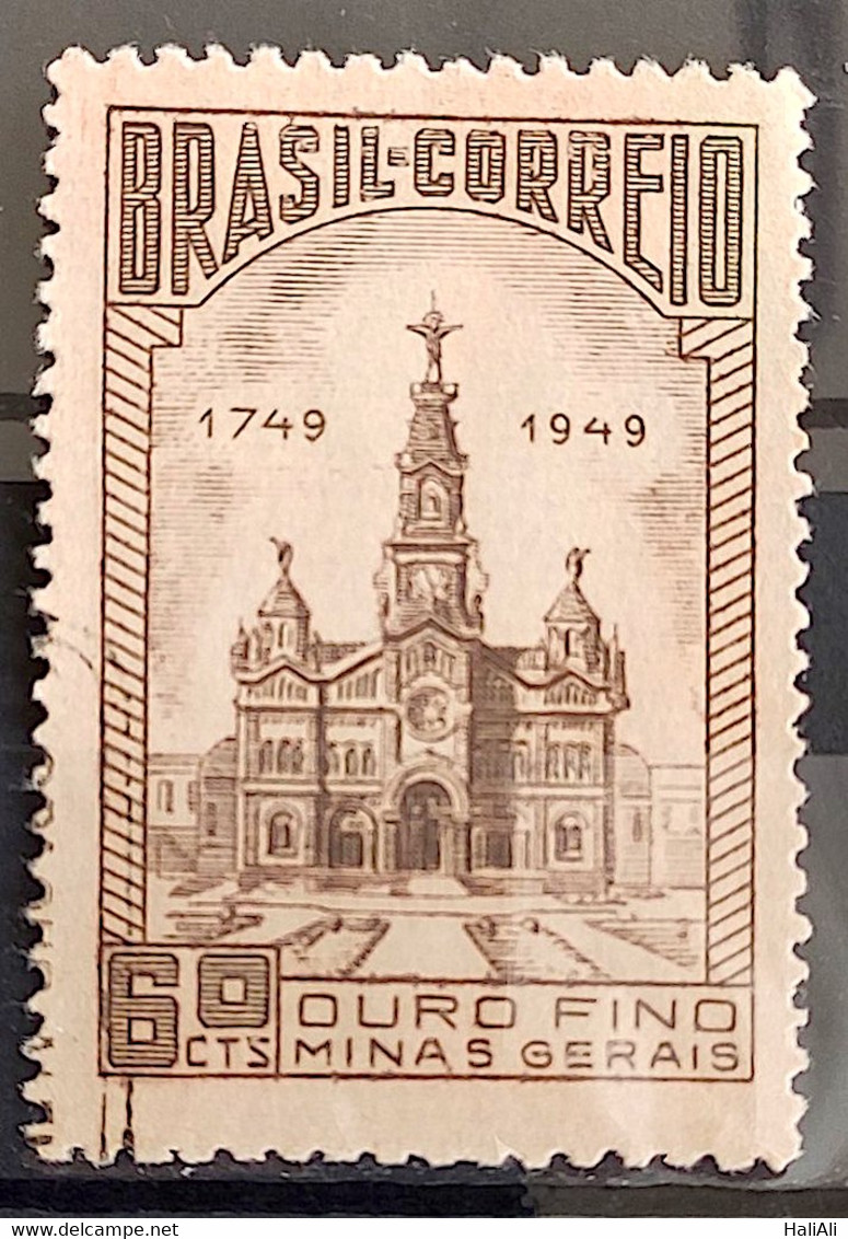 C 244 Brazil Stamp Ouro Fino 1949 Circulated 5 - Sonstige & Ohne Zuordnung