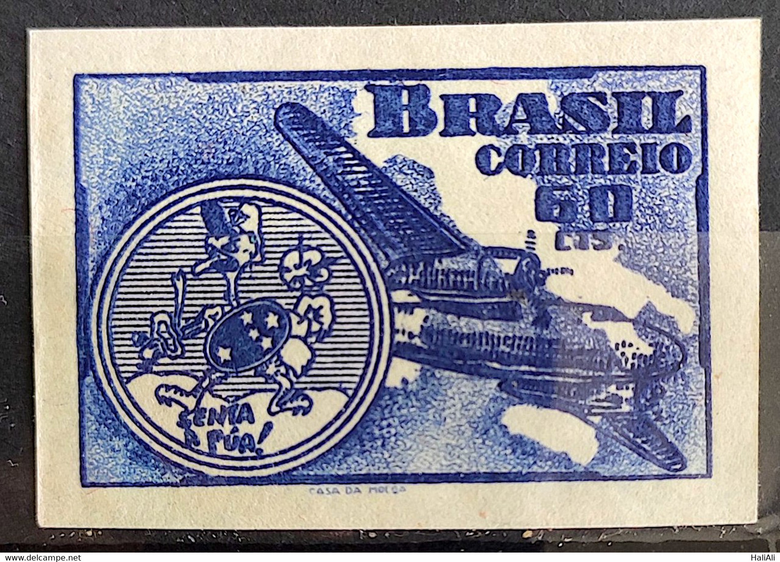C 246 Brazil Stamp Brazilian Air Force In The Italy Airplane 1949 1 - Sonstige & Ohne Zuordnung