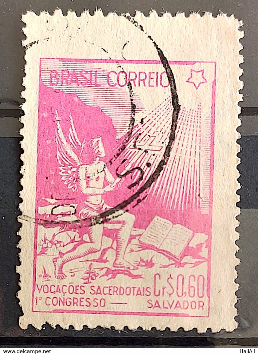 C 247 Brazil Stamp National Congress Of Priestly Vocations Religion 1949 Circulated 2 - Other & Unclassified