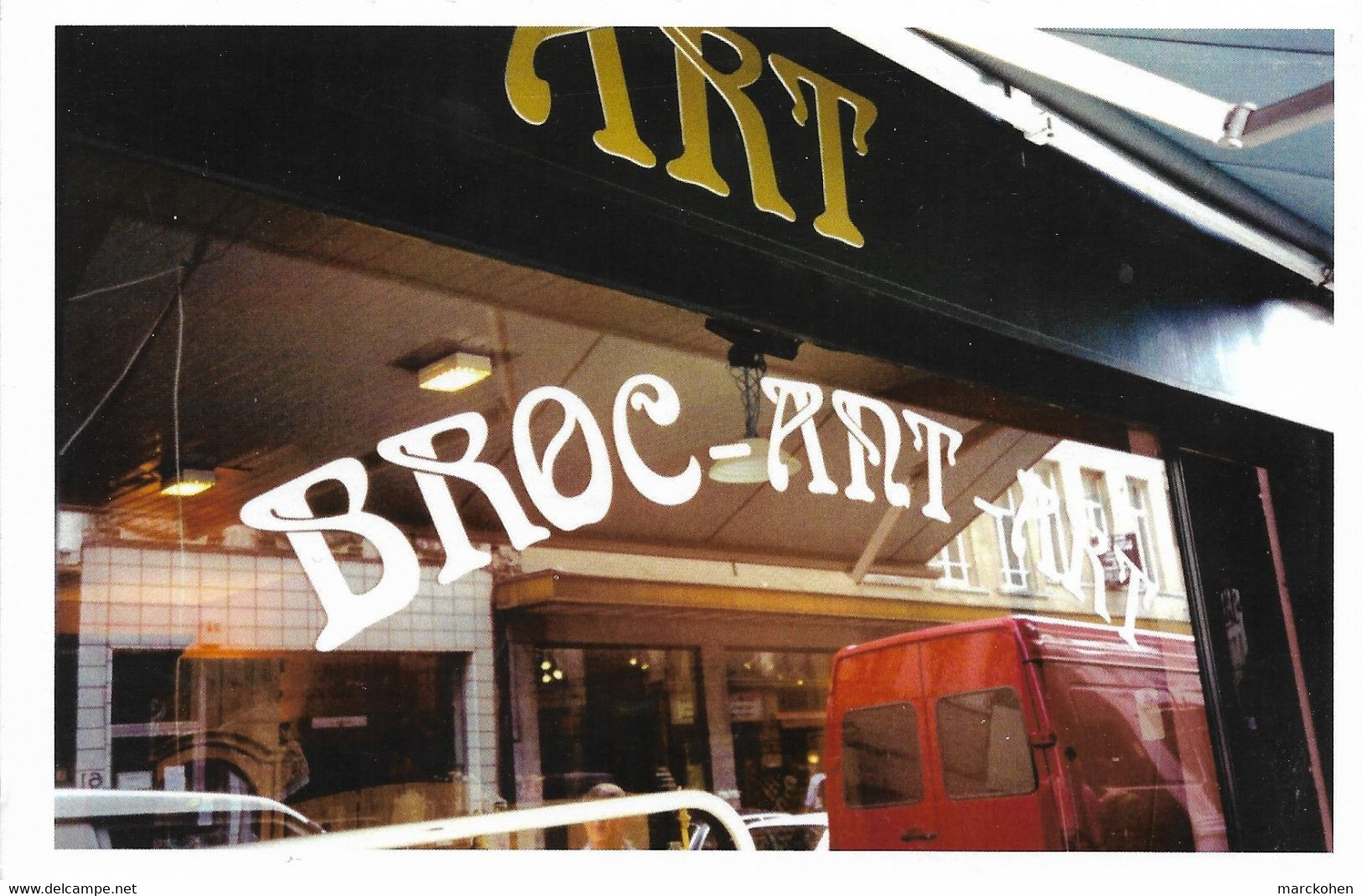 BRUXELLES - BROCANTE : "Broc-Art", Photo De Simonetta Ponza Au Bénéfice De L'Association Femmes D'Europe A.i.s.b.l. - European Community