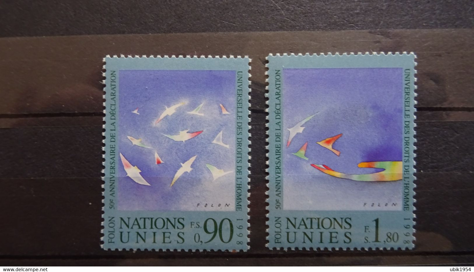 1998 Yv 368-369 MNH A21 - Nuevos