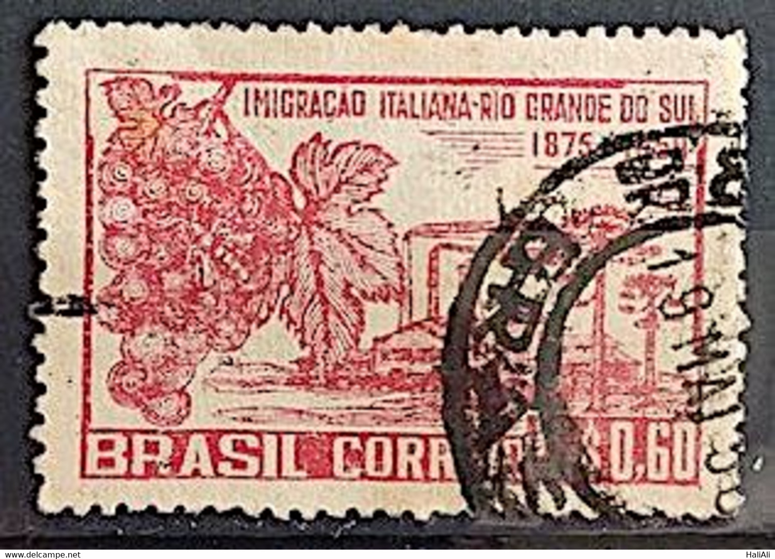 C 251 Brazil Stamp Italian Imigration No Rio Grande Do Sul Italy Ethnicity 1950 Circulated 1 - Autres & Non Classés