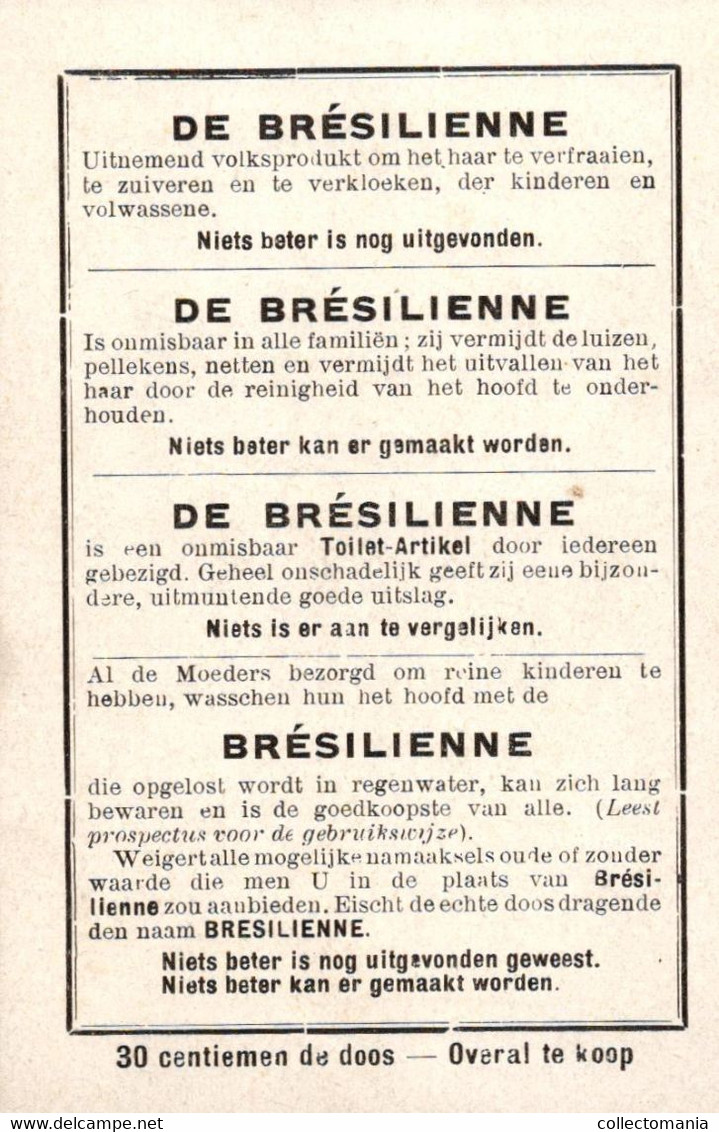 5 Cartes De Brésilienne Om het haar te verkloeken