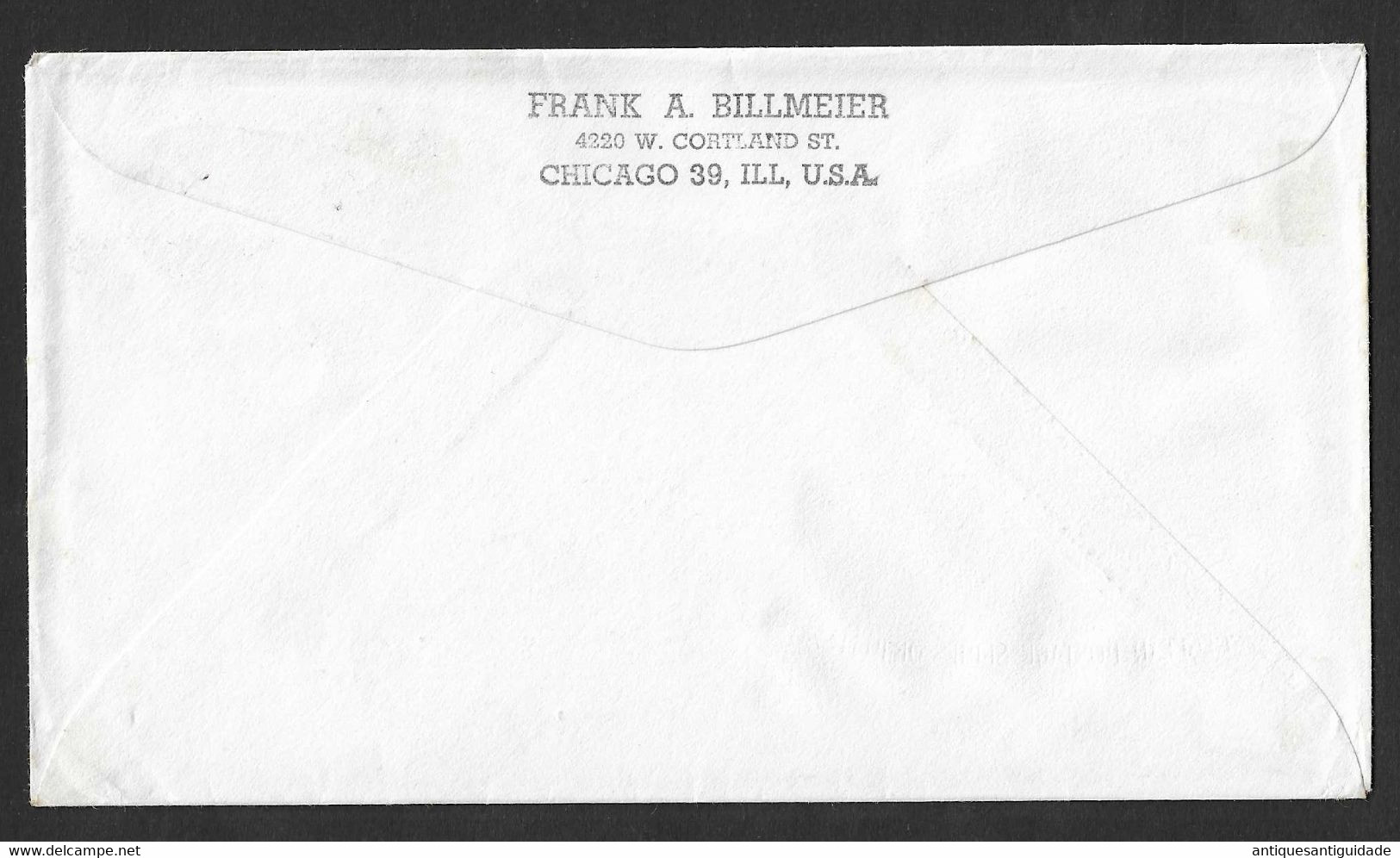 1954 - FDC - Covilhã, Portugal To  Chicago, Illinois, U.S.A. - 5c  -  Regular Postage Series Of 1954 - 1951-1960