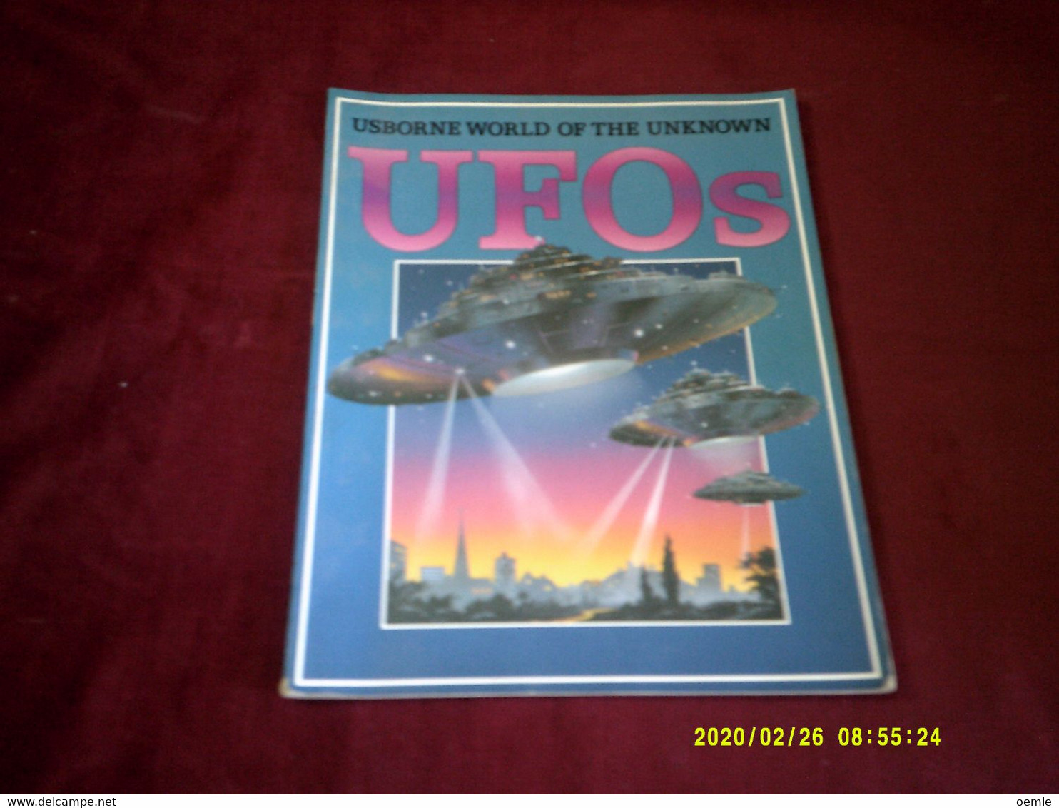 MAGAZINE  UFO'S USBORNE WORLD  OF THE UNKNOWN - Cultural