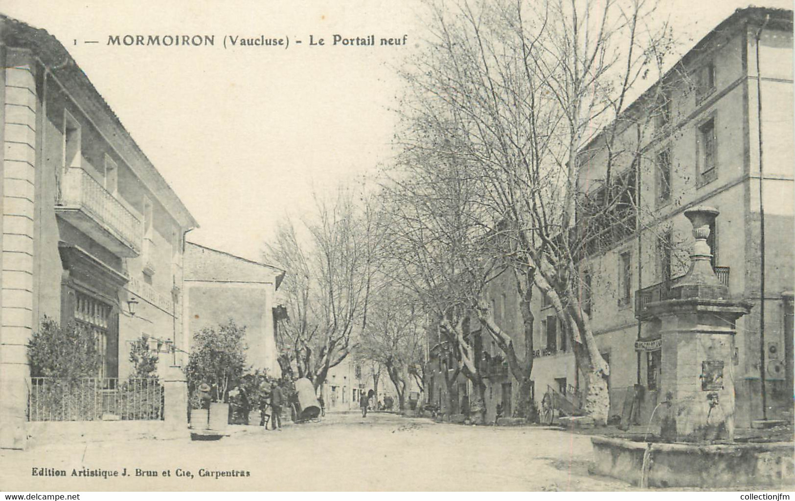 .CPA  FRANCE 84 "Mormoiron, Le Portail Neuf" - Mormoiron